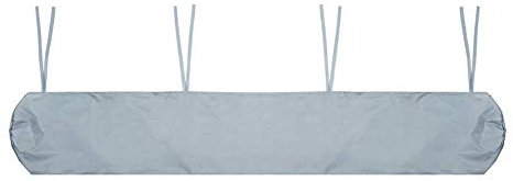 Lagaga Markisenschutz, schützende Markise, Aufbewahrungstasche, Regenüberdachung mit Schnur für Outdoor, Garten, Sonnenschutz, staubdicht, schneefest (4 m, grau)