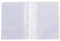 3 inserti in plastica per carte di credito, 10 pagine, 20 scomparti, 9,5 x 6,5 cm, trasparente, bianco, X-, casual