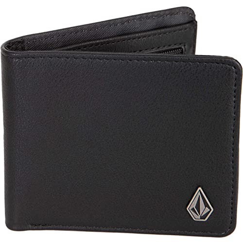 Volcom Slim Stone S Geldbörse (Black, one Size)