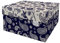 Dutch Design Brand Aufbewahrungsbox mit Deckel – Aufbewahrungsboxen – FSC-zertifizierter, recycelbarer Karton (Größe: 38,9 x 31,8 x 21,1 cm) (Paisley)
