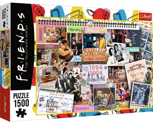 TREFL 1500 el. Kartka z Kalendarza Friends 26197 [Puzzle]