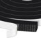 YIMIKI Upgraded Strong Adhesive Window Insulation Door Draught Excluder Tape, Soundproof Foam Weather Stripping Seal Strip, Foam Insulation Tape, Shockproof Gap Sealing, High Resilience, Total 4M