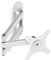 Suptek Soporte TV Pared, Soporte Monitor Pared para de 15-32 Pulgadas de hasta 13 kg, Puede Inclinarse/Extenderse, VESA 100x100/75x75mm - MA2720W(Blanco)