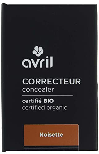 Avril - Correcteur Bio - Texture Crémeuse - Application Doigt ou Pinceau - 100% d'Origine Naturelle - Certifié Bio Ecocert - Fabriqué en Italie - 4g