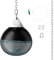 KOMFOTTEU Wasserboxsack, Boxing Punching Bag, Trainingssack Wasserfüllbar 50kg, Punchingsack Warterbag inkl. Wasserschlauch, Metallkette & Karabiner, Spezialboxsack für Erwachsene Jugend (Schwarz)