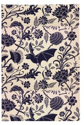 Wurton Stampa di pipistrelli vibrante bandiera da giardino decorazione per la casa per tutte le stagioni, decorazione patriottica militare regali 0,6 x 0,9 m