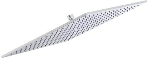 Fixed Shower Head - Ideal Standard Idealrain Square 400mm Rain Shower Head, Chrome, A5806AA