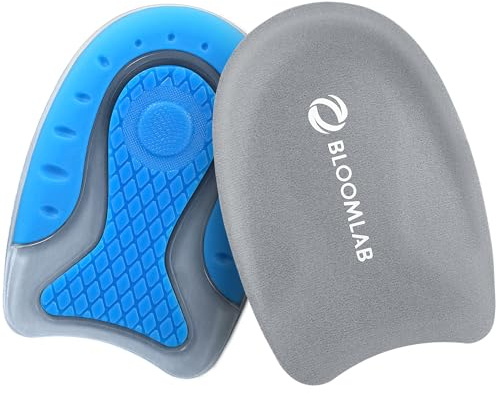Premium Heel Pain Relief Gel Inserts – 2 Pack Shock-Absorbing Heel Cups for Plantar Fasciitis – Non-Slip Silicone Cushions for All Shoes & All-Day Comfort