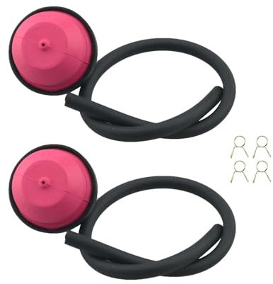 WELWIK Schneepflugölblasen, Kraftstoffschläuche mit Kraftstoffschläuchen, Primerbirne, 951–10639A, Schneefräse, Primerbirne, Rasen, Hof, Schneefräse, Ersatz für Schneeräumer, Motoren, Staubsauger, 2