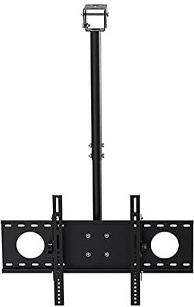 IUokLU TV-Wandhalterung voll beweglich um 360° drehbar Decken-TV-Halterung passend für die meisten 37-85 Zoll LCD-Flachbildfernseher Decke/Wand Zwei，
