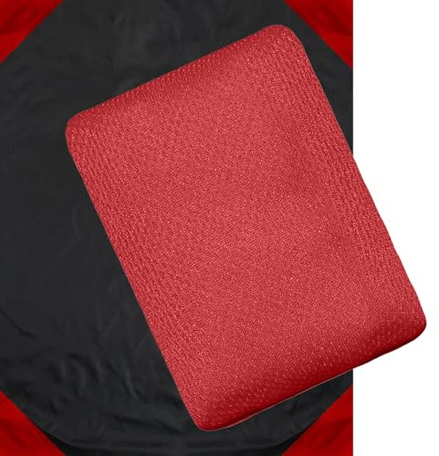 Chingcoo Mini Picknickdecke, 145 x 110 cm Stranddecke, Tragbare Strandmatte Ultraleicht, Outdoor Decke für Strand, Picknick, Camping und Wandern (Schwarz)