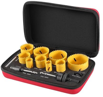 Kit De Sierra De Corona, Juego De 9 Brocas For Acero Inoxidable Y Metalurgia - Brocas M42 Con Diseño De Ranura De Precisión For Una Perforación Rápida Y Un Rendimiento Duradero