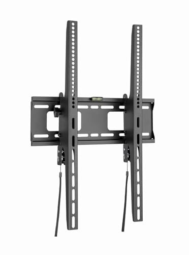 Gembird Portrait Digital Signage TV-Wandhalterung, neigbar, für 37”-75” Displays, VESA-kompatibel, robuste Metallkonstruktion, Schwarz
