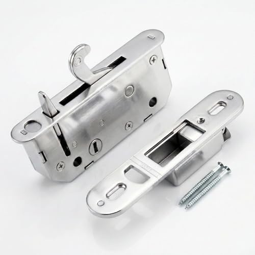 Reachout Lock and Receiver Kit for Andersen 2-Panel Gliding Patio Doors, Universal Reachout Deadlock Receiver, Compatible with Models from 1986 to Present (200, 400, A-Series)
