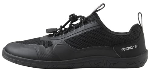Reima ReimaTec Barfußschuhe Tallustelu (5400137C-085A) Kinder-Halbschuhe in Violett und Beige, zum Schnüren, als Übergangsschuhe, wasserdicht und leicht