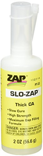 Pacer Technology (Zap) Slo-Zap (Thick) Adhesives, 2 oz