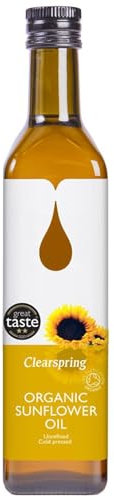 Clearspring biologique 500ml Huile de tournesol
