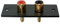 VELLEMAN Plaque encastrable RCA CA070 2 prises plaquées or 52 x 20 mm 609108