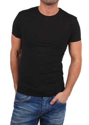 Garage Herren Shirt/T-Shirt 0301, Gr. 52/54 (L), Schwarz (Black)