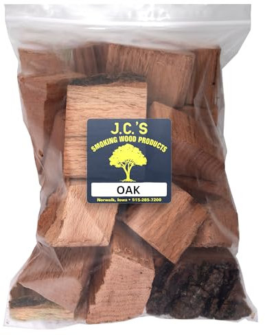 J.C.'s Smoking Wood Chunks Gallon Sized bag Oak