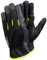 Ejendals Handschuh Tegera 515 aus Synthetikleder, Größe 7, 1 Stück, schwarz/grün, 515-7