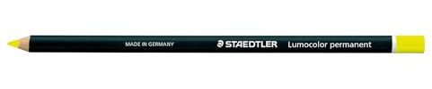STAEDTLER 108 20-1 Glasochromstift Lumocolor gelb