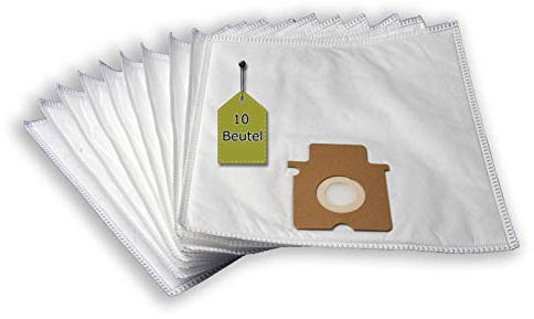 10 Staubsaugerbeutel kompatibel mit PANASONIC MC-E 959... 989 Serie, 10 Staubbeutel + 2 Mikro-Filter + 2 Motor-Filter ähnlich Original Staubsaugerbeutel PANASONIC MC-E9… Serie, C-2 E