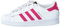 adidas Superstar, Sneakers Unisex - Bambini e ragazzi, Ftwr White Bold Pink Ftwr White, 29 EU