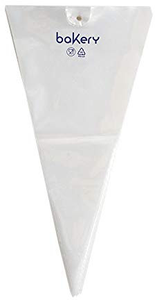 DECORA 5135002 100 Disposable Pastry Bags 53 CM, Plastica, Transparent