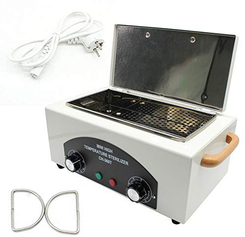 Heißluftsterilisator, 50-220℃ Trockene Hitze Sterilisator 1,9L Desinfektionsschrank für Labors Cateringdiensten Schönheitssalons eingesetzt