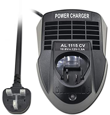 JANRI Replacement 10.8V 12V Power Tools Charger Compatible with Bosch Professional GBA Lithium-ion Battery 1600Z0002Y 1600A00X7H 1600A00J0E 1600A00X79 etc