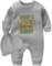 culbutomind Baby Zwillinge Strampler Body Junge Mädchen Papas Neuer Jagdfreund Fun Baby Geschenke Geburt Lustig Babykleidung(Grau Jagd Buddy, 68)
