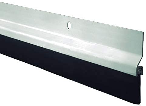 Ferrestock FSKBUR002SI Burlete Aluminio Plata C/Caucho 1M