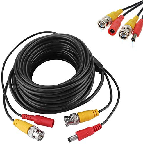 YMPA VK-BNCK Surveillance Camera Extension Cable BNC DC 12V Power Plug 5 10 20 30 40 50 m Video Cable Length 5 m
