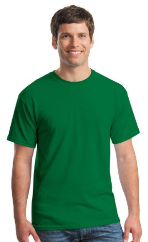 Gildan Mens Short Sleeve Soft-Style T-Shirt - green - XL