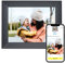 Aura Mason Luxe Intelligenter digitaler Bilderrahmen 9.0 Zoll HD WLAN Cloud Digitaler Fotorahmen, Kostenloser unbegrenzter Speicherplatz, Fotos von überall aus senden – Pebble