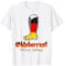 lustige deutsche Flagge Bierstiefel München Deutschland Oktoberfest Herren T-Shirt