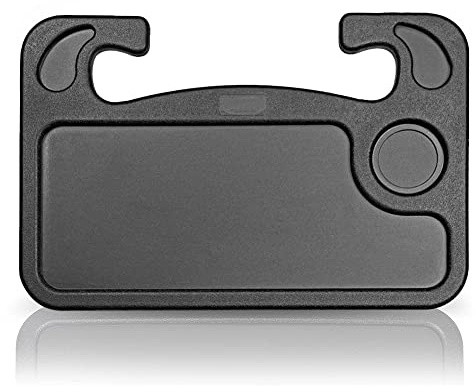 SMINKA Car Steering Wheel Desk | Food Table for Car | Steering Wheel Tray for Constant Travelers, Fits Most Vehicles Steering Wheels
