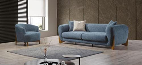 Italienische Stil Möbel Einrichtung Sofagarnitur Couch Sofa Möbel 3+3+1 Sitzer