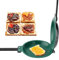Bewinner Green Ceramic Non-Stick Frying Pan, 19.3cm / 7.6in, Double-Sided, Pancake, Toasted Bread, Fried Egg