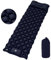 YITAHOME Isomatte Selbstaufblasend Ultraleichte Camping Luftmatratze mit Eingebaute Pumpe und Kissen, Camping Matratze mit Fußpumpe und Tragetasche für Outdoor, Camping, Reisen, Wandern (Marine Blau)