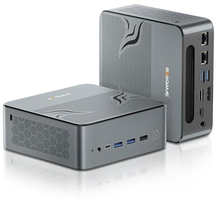 BOSGAME M2 Mini-Gaming-PC, AMD Ryzen 9 7940HS (bis zu 5,1 GHz), 32 GB DDR5, 1 TB PCIe4.0 SSD, Mini-Computer, Mini-PC Windows 11 Pro, 4K-Anzeige, HDMI+DP+USB4 x2, 2,5G Dual LAN, WiFi 6, BT5.2