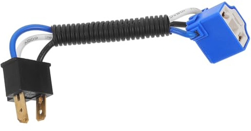 iplusmile H4-Stecker-Konvertierungskabel Männlich Weiblich Für Auto Motorrad Scheinwerfer Kabelbaum Verlängerung Plug-and-Play 6X2X1 Zoll