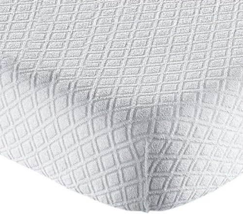 Coprimaterasso confort Spugna Matrimoniale, cm 180x200+30, maxi Proteggi Materasso Elastico con Angoli (BIANCO, MATRIMONIALE 180X200X27 MAXI)