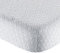 Coprimaterasso confort Spugna Matrimoniale, cm 180x200+30, maxi Proteggi Materasso Elastico con Angoli (BIANCO, MATRIMONIALE 180X200X27 MAXI)