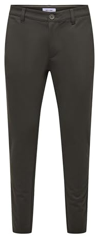 ONLY & SONS Onsmark Slim Gw 0209 Pant Noos, Coffee Bean, 36 W/32 L