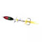 rockible 2X Esche da Pesca Spinnerbait Attrezzatura da Pesca Maschere Esche Leggere E Compatte per Spigola Esche per Trota per Snapper Trota Spigola Pan