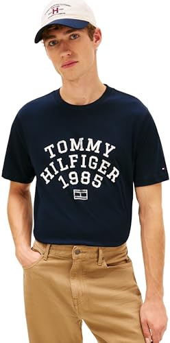 Tommy Hilfiger Herren Hilfiger Arch Tee Mw0mw41470 S/S T-Shirt (1er Pack)