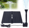 ACXIN 20W Solar Springbrunnen mit 6 Fontänenstilen – Faltbare Solar-Teichpumpe mit Verstellbarem Ständer – Für Garten, Teich, Vogelbad & DIY-Wasserspiele