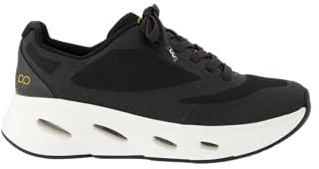 tenhaag Damen - Sneaker gridhaag in schwarz Textil